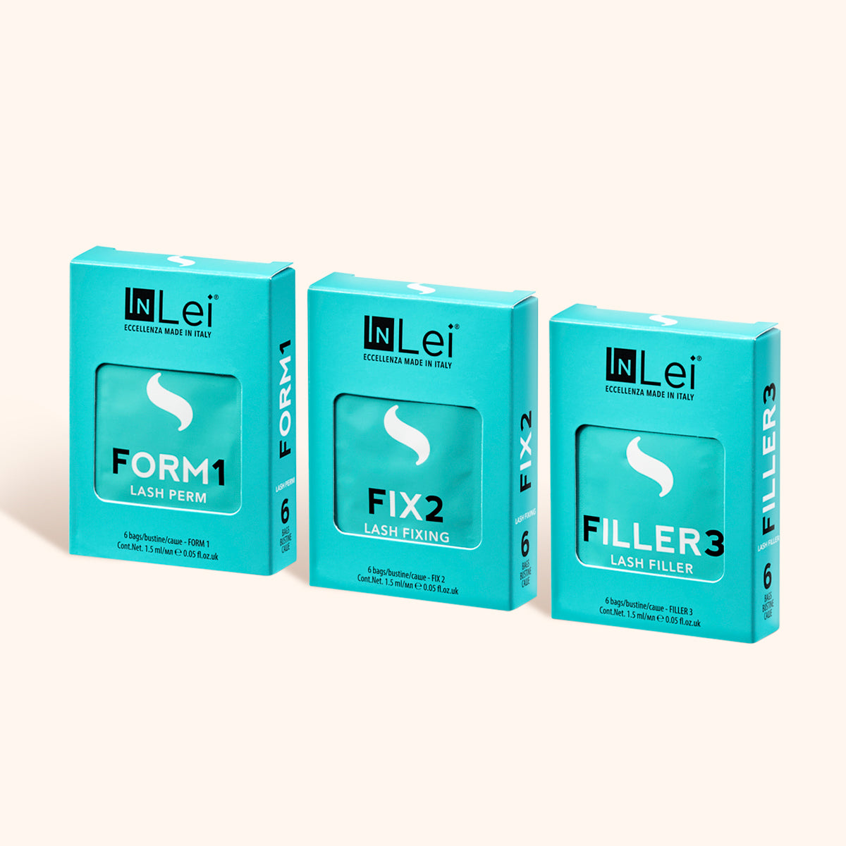 Sachês de tratamento de Lash Filler InLei®