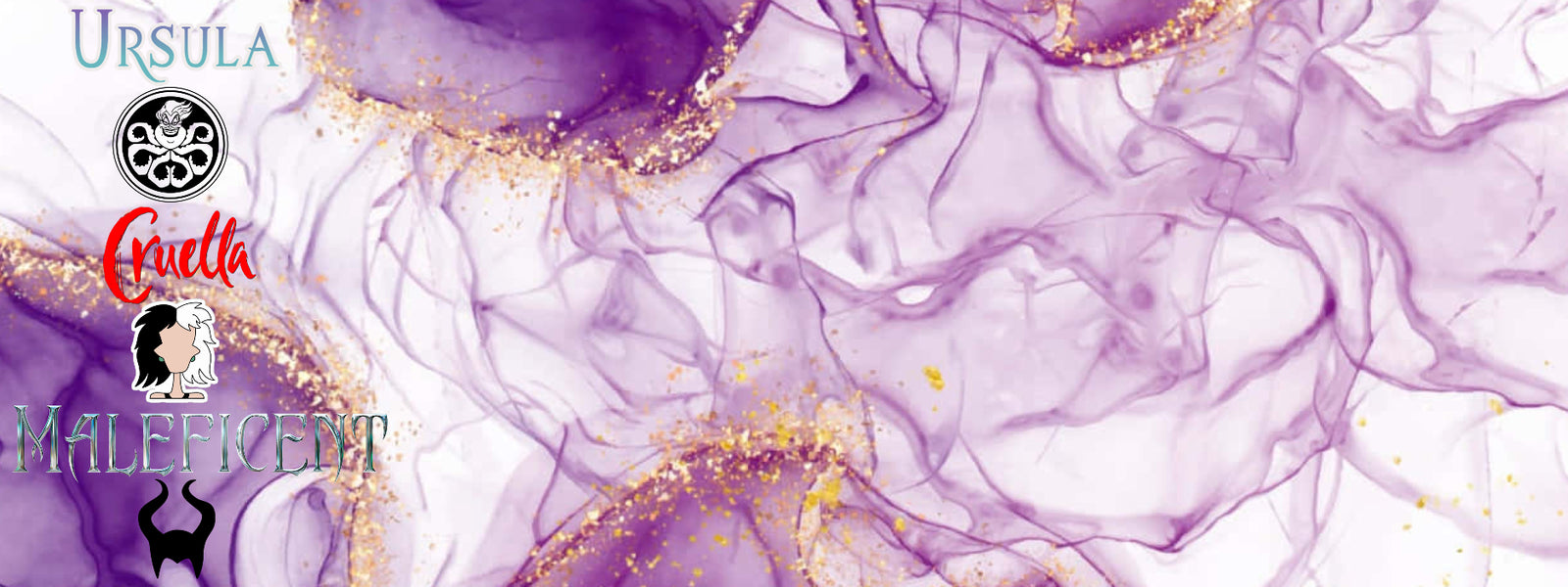 Purple Smoke Magic Halloween Banner