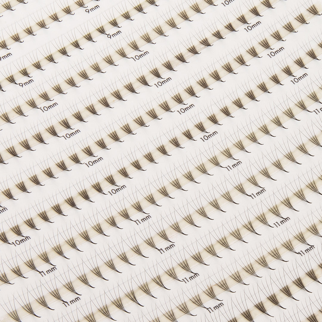 Pestanas Pré-feitas Estreitas Mayfair 4D 0.07 600 leques - Comprimentos Mistos