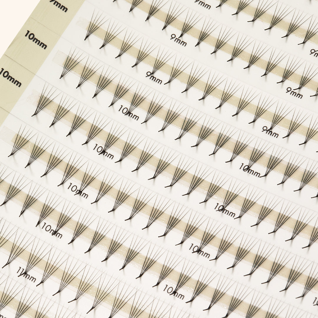 Pestanas Pré-feitas Estreitas Mayfair 5D 0.06 600 leques - Comprimentos Mistos