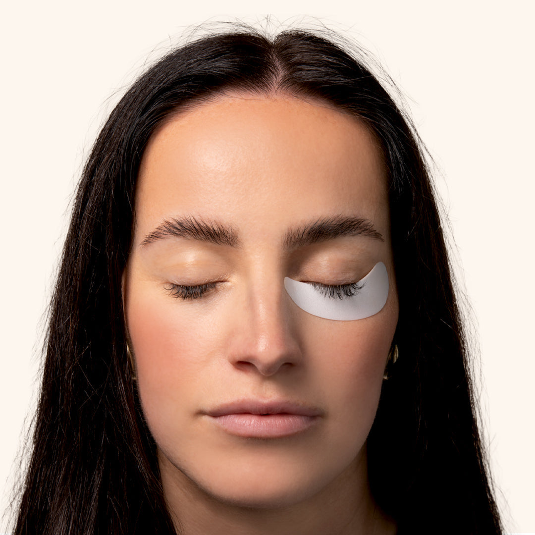 Almofadas de espuma para os olhos