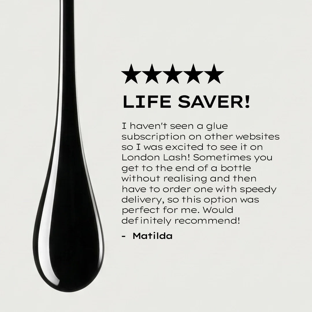 POUPE 20% - Subscrição de Cola London Lash