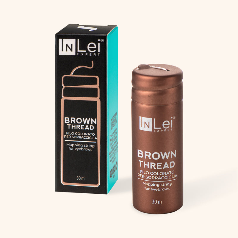 Linha marrom de mapeamento de sobrancelhas InLei® 