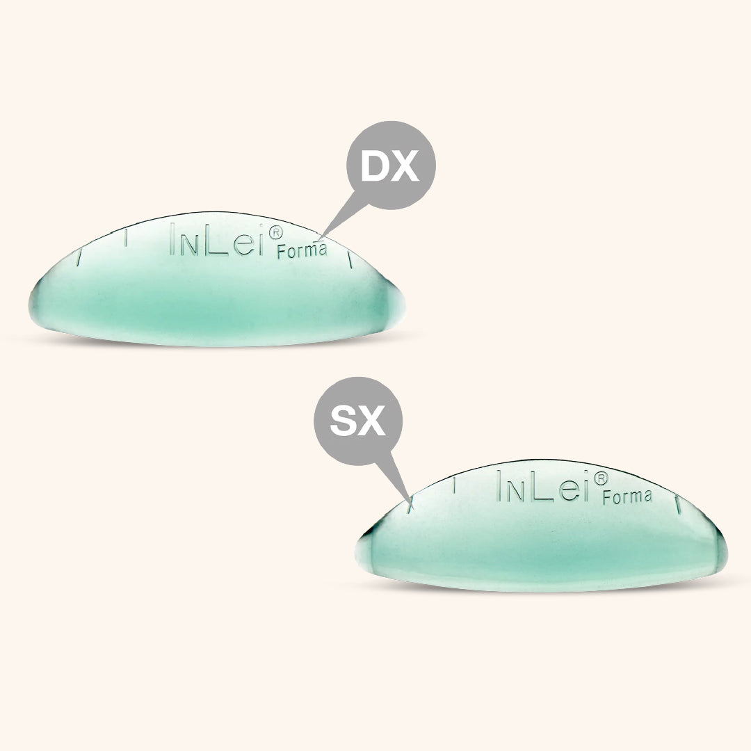 InLei® Forma & Forma Up Moldes de Silicone para Lifting de Pestanas