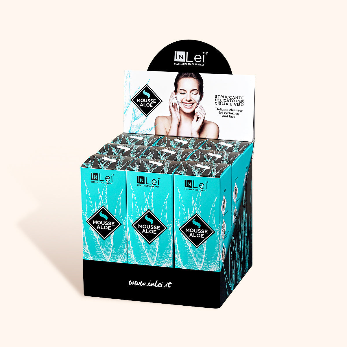 Shampoo Delicate para Pestanas e Sobrancelhas InLei® (Aloe Vera)