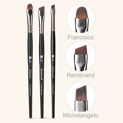 Conjunto de Pincéis Profissionais InLei® Brow Collection