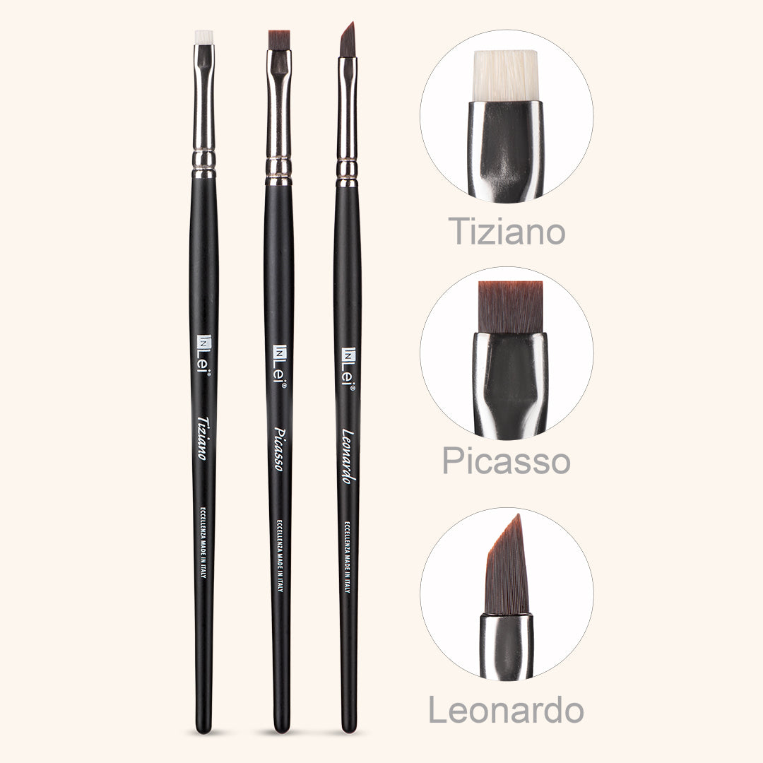 Conjunto de Pincéis Profissionais InLei® Lash Collection