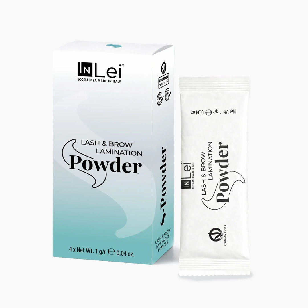 InLei® S-Powder - Korean Lash Lift Thickening Powder (4 sachets x 1g)