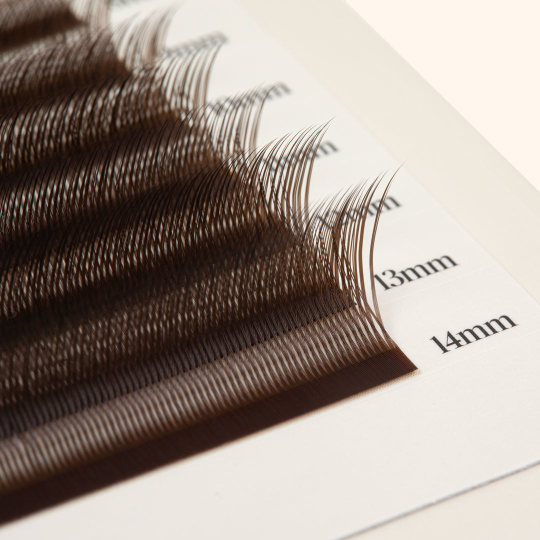 Pestanas de gatinho - marrom