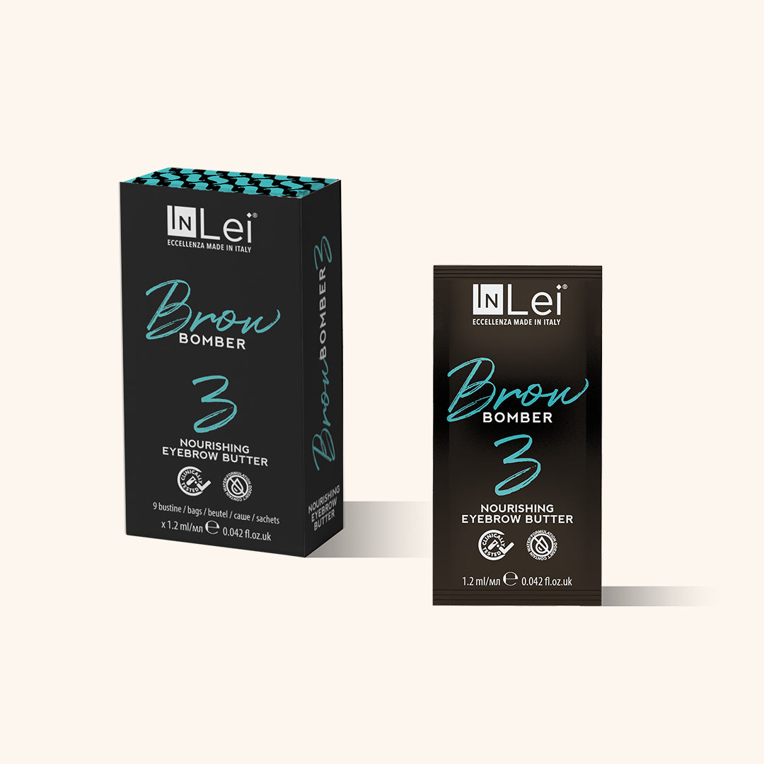 Sachês de tratamento para sobrancelhas InLei® Brow Bomber (9 Sachês)