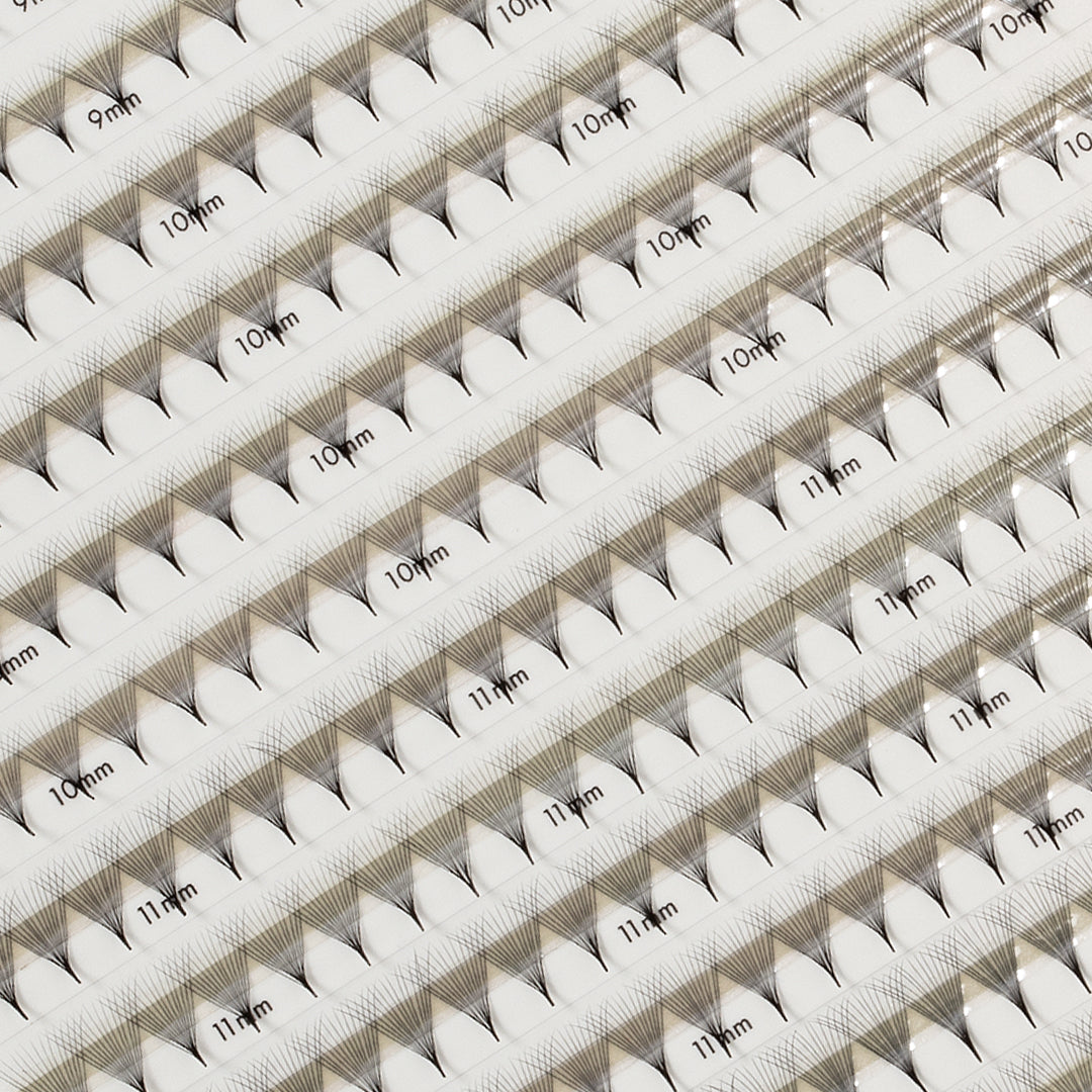 Pestanas Pré-feitas Estreitas Mayfair 14D 0.03 500 leques - Comprimentos Mistos