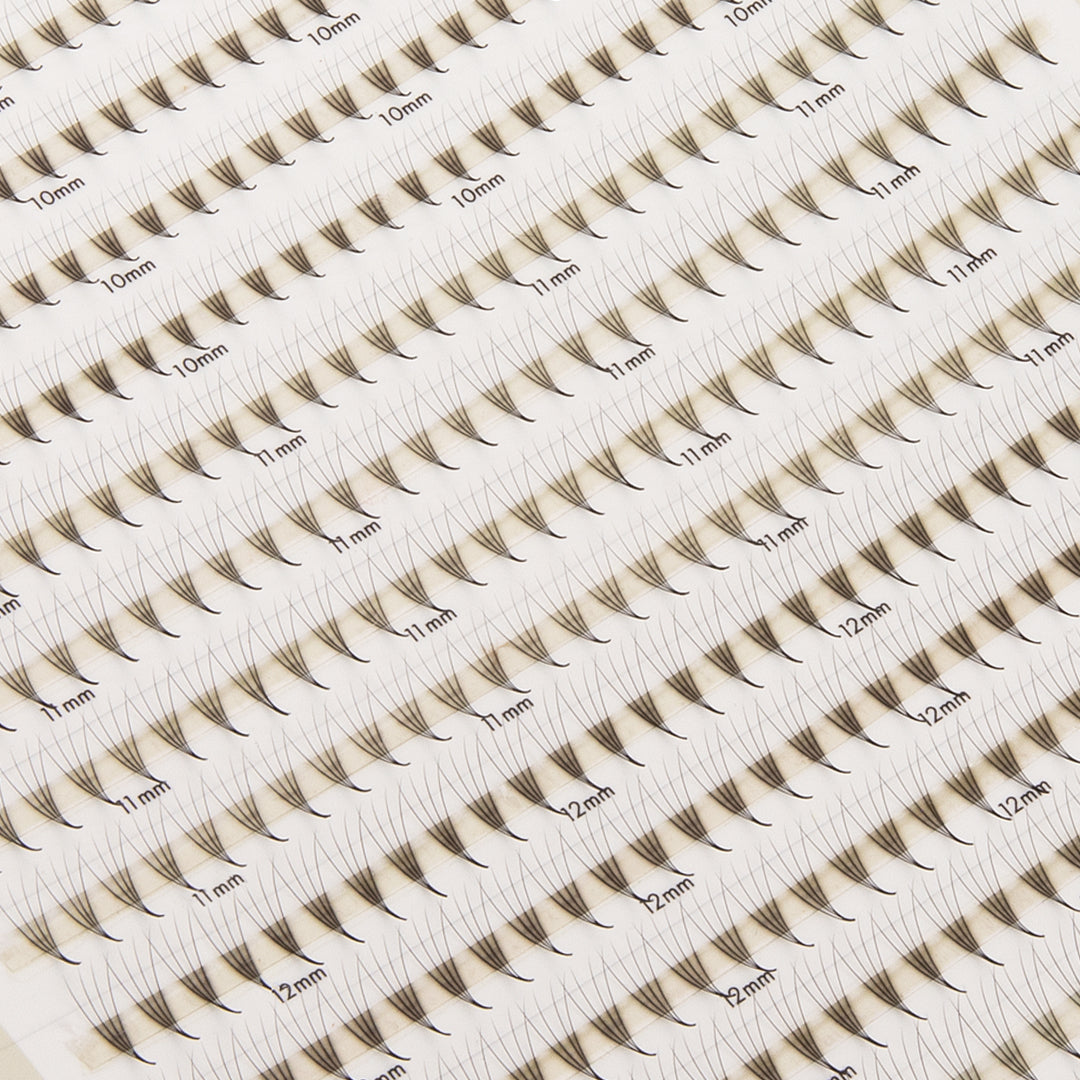 Pestanas Pré-feitas Estreitas Mayfair 4D 0.07 600 leques - Comprimentos Mistos