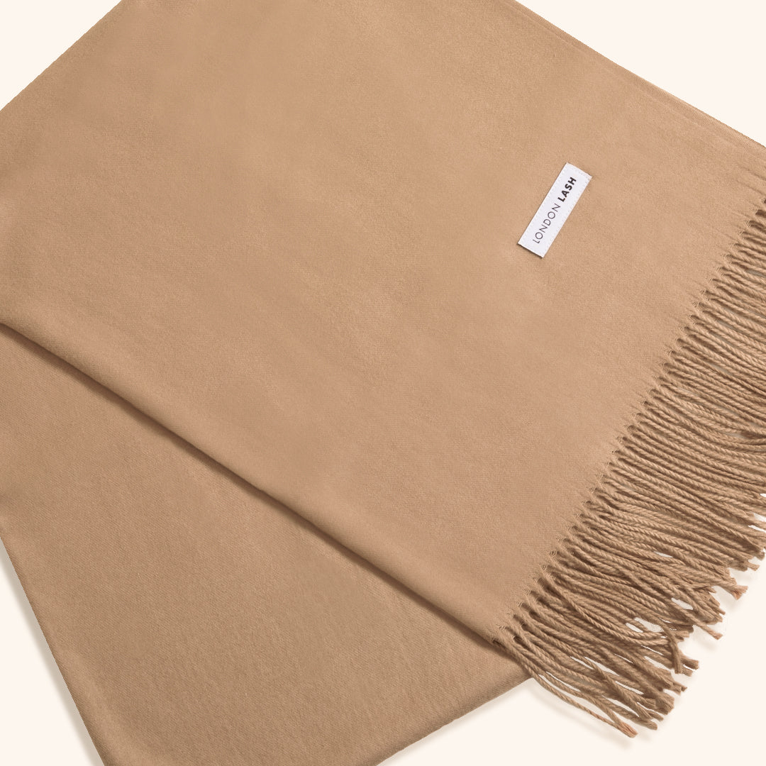 Cachecol de lã grande