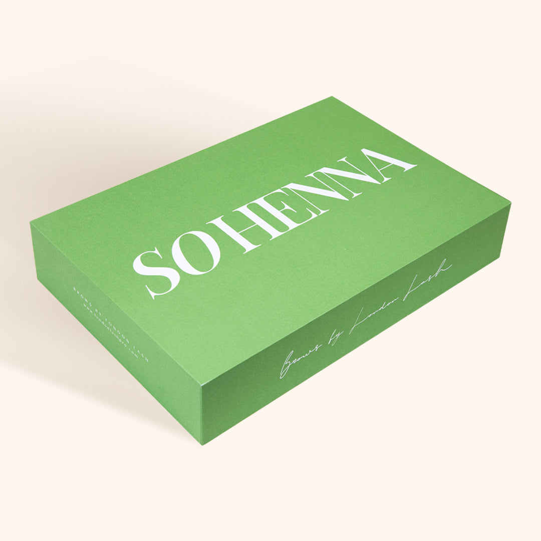 Caixa de kit de hena (somente caixa)