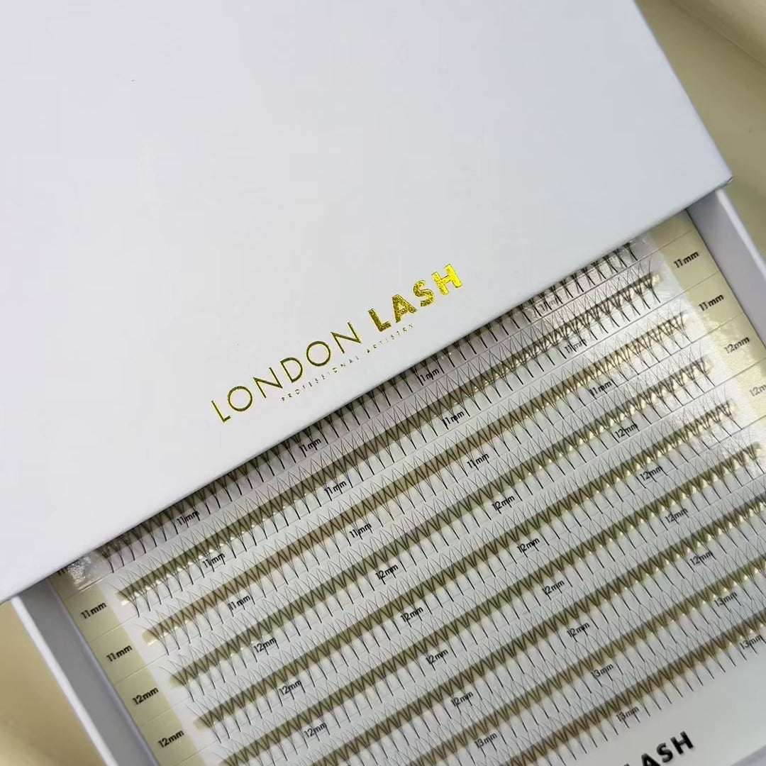 Pestanas pré-feitas 3D 0,07 1000 - tamanhos individuais