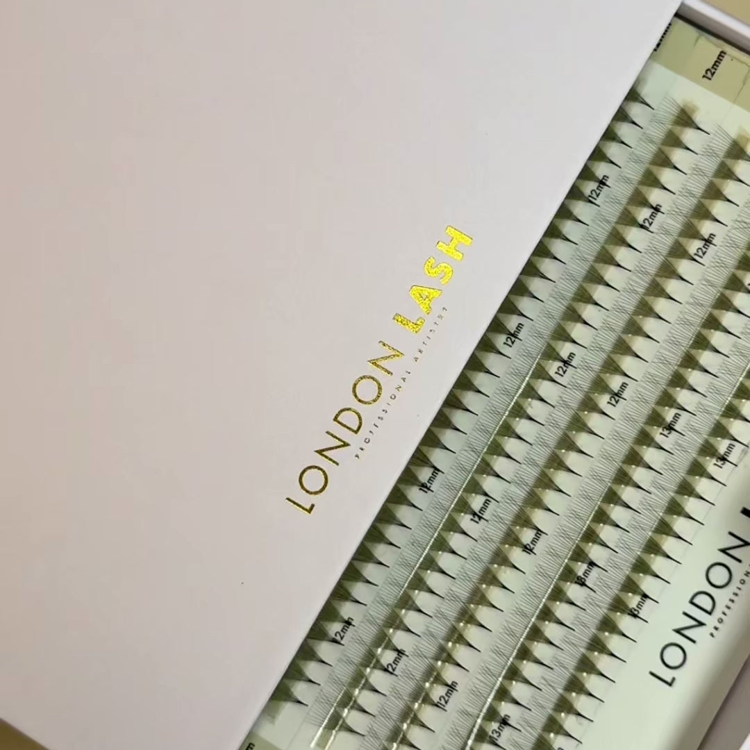 Pestanas Pré-feitas Estreitas Mayfair 10D 0.03 640 leques - Comprimentos Mistos