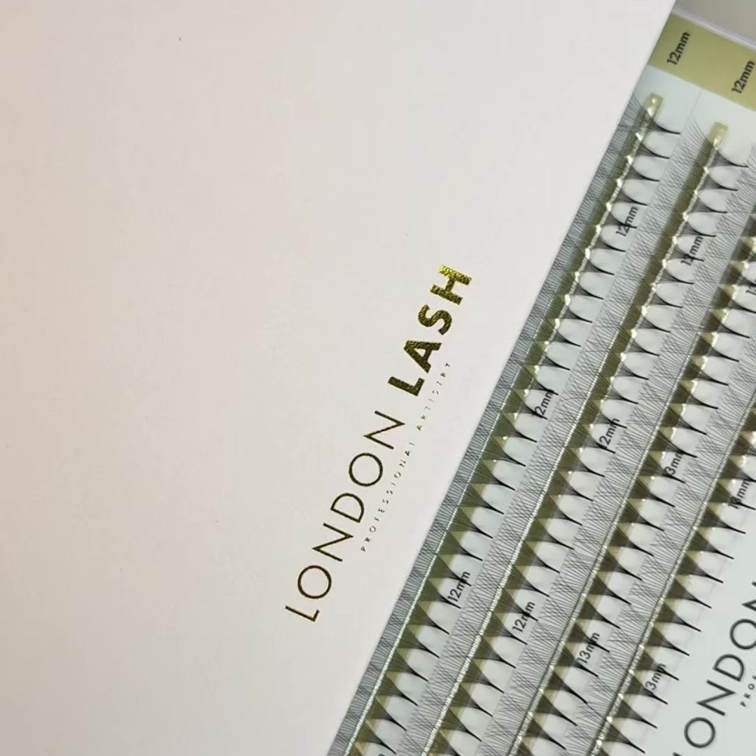 Pestanas Pré-feitas Estreitas Mayfair 12D 0.03 640 leques - Comprimentos Mistos