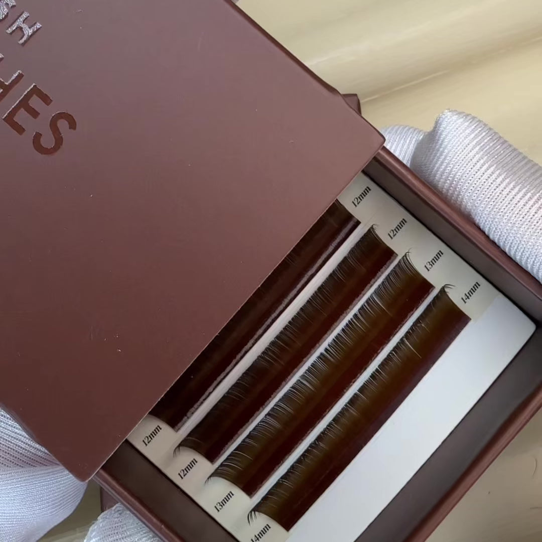 Pestanas Castanhas & Ruivas - Americano