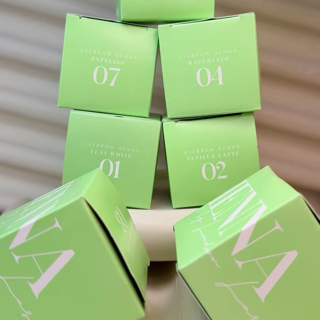 PÓ DE HENNA PARA SOBRANCELHA - POTE 3G - SO HENNA