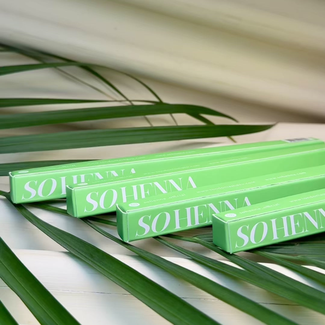 Pincel Largo Angulado para Sobrancelhas So Henna