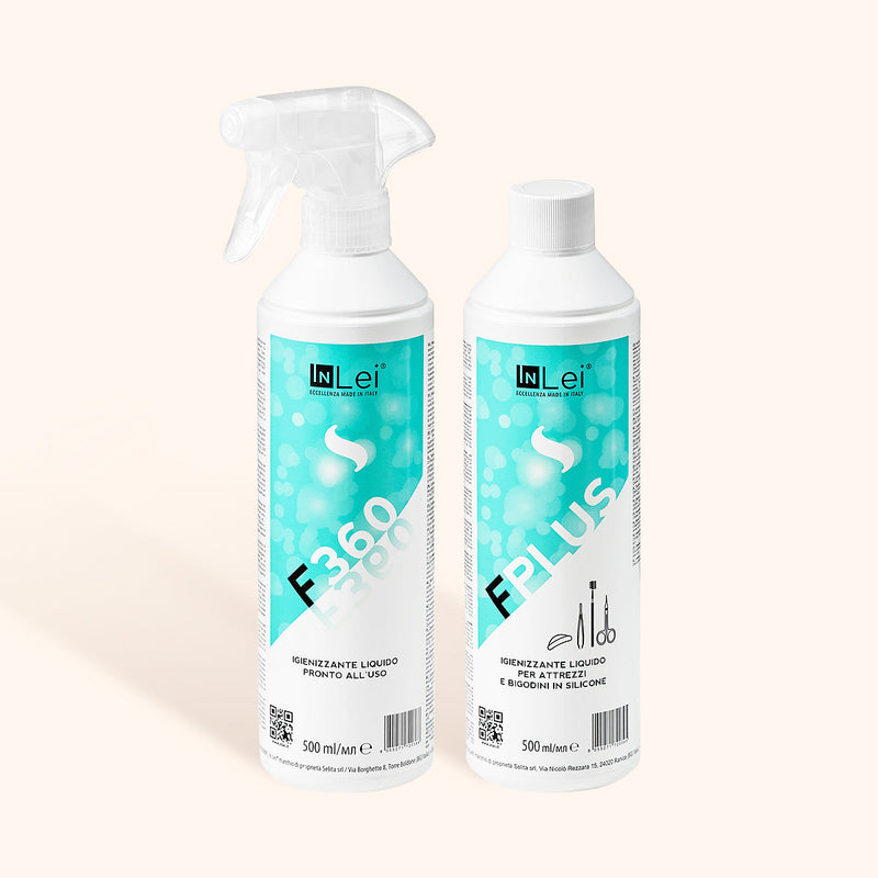 Pacote de Desinfecção InLei® - Líquido F Plus e Spray Sanitizante F360 - ECONOMIZE 25%