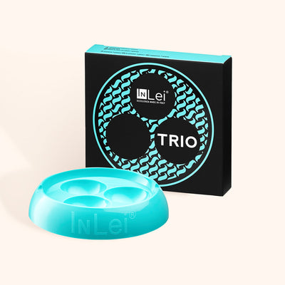 InLei® Trio - Tigela para mistura química de tintura e produtos para lifting de pestanas e laminação de sobrancelhas